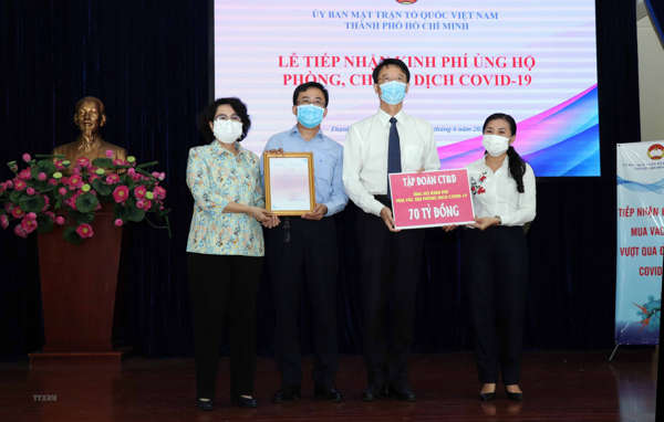 Tập đoàn Phu My Hung Asia Holdings ủng hộ 70 tỷ đồng cho Quỹ phòng chống dịch Covid-19 TP.HCM