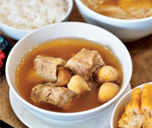 Món sườn trà Singapore
