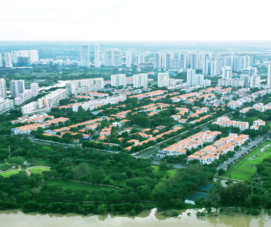 Phú Mỹ Hưng – Những mảng xanh bao bọc