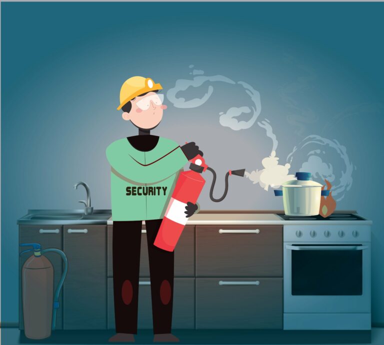 Kịp thời xử lý vụ cháy do quên tắt bếp