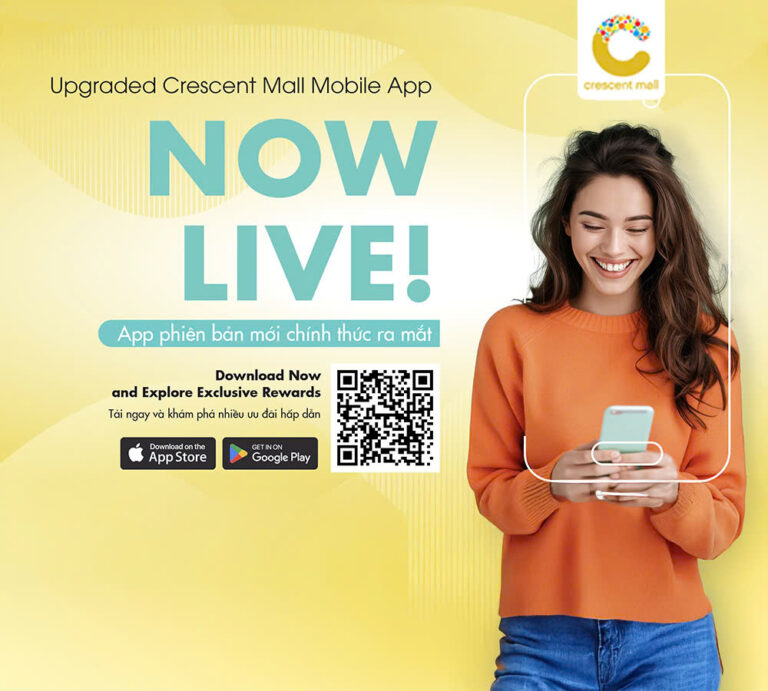 Crescent Mall Mobile App Officially launched – Elevating the shopping experience
