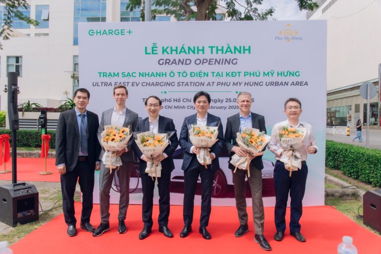 Charge+ Vietnam launches super-fast charging station at Crescent Mall