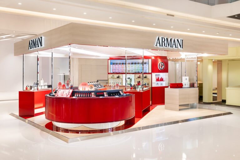 Armani Beauty Officially Opens at Crescent Mall