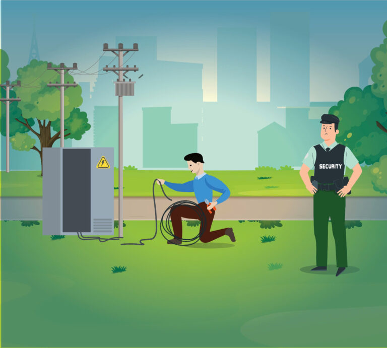 Theft of public landscape lighting equipment