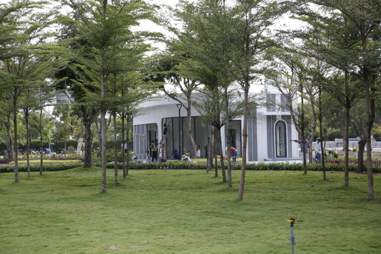 A Closer Look at P2 Park Before the Inauguration