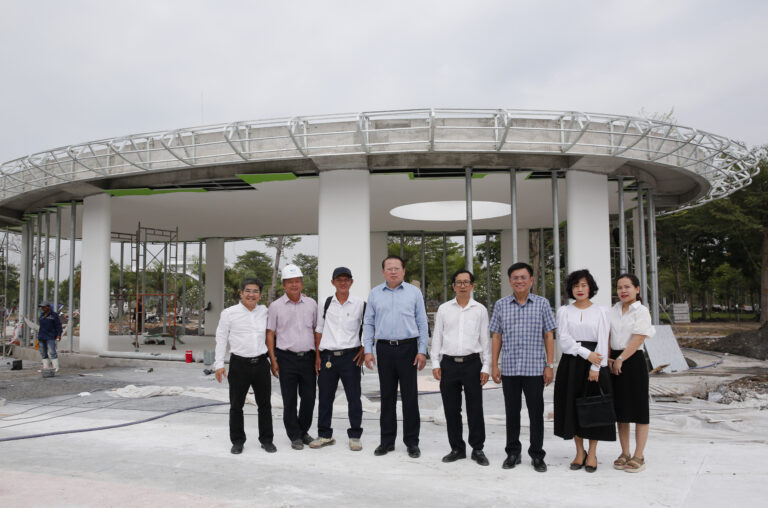 Công viên P2 được chọn làm Công trình thi đua mừng Đại lễ