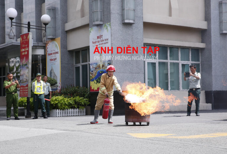 Fire Prevention and Rescue Drill at Lawrence S. Ting Office Building