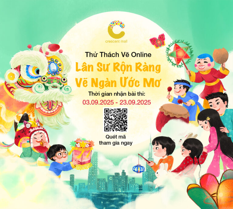 Crescent Mall launches Online drawing contest: “Joyful Lion Dance, Painting a Thousand Dreams”