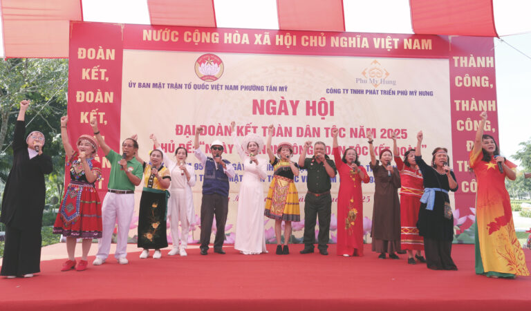 Ngày hội Đại đoàn kết toàn dân tộc năm 2025 phường Tân Mỹ