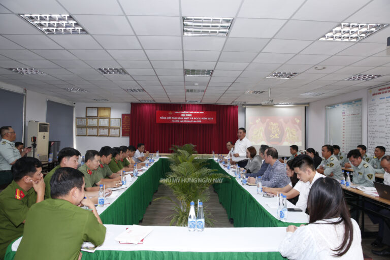 Tổng Kết Tình Hình ANTT Khu Đô Thị Phú Mỹ Hưng Năm 2025