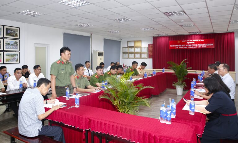 Tình hình An ninh Trật tự và PCCC tại Phú Mỹ Hưng 6 tháng đầu năm 2026